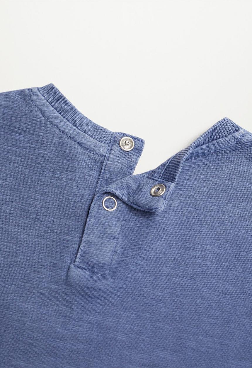 MANGO - T-shirt vibes- medium blue