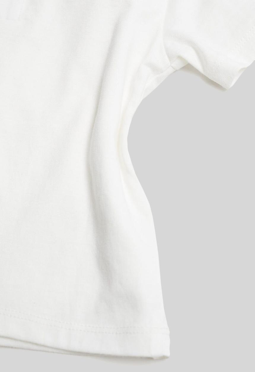 MANGO - T-shirt pani 8 - white 