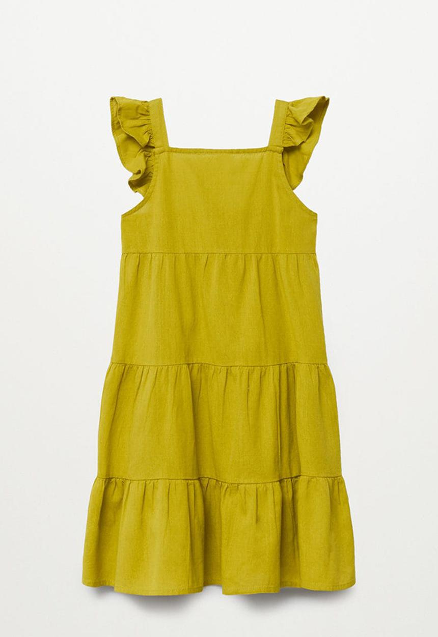 MANGO - Vestido sienna - yellow