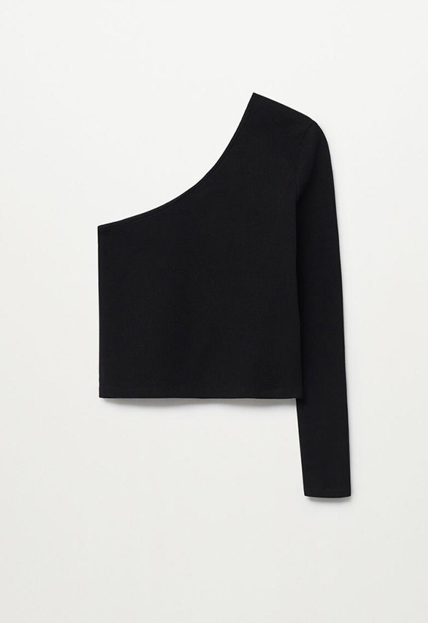 MANGO - T-shirt paula - black