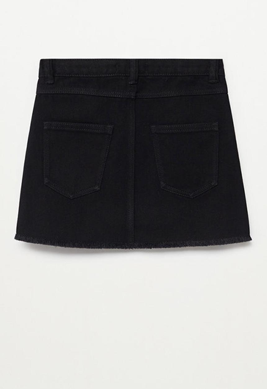 MANGO - Shine skirt - black