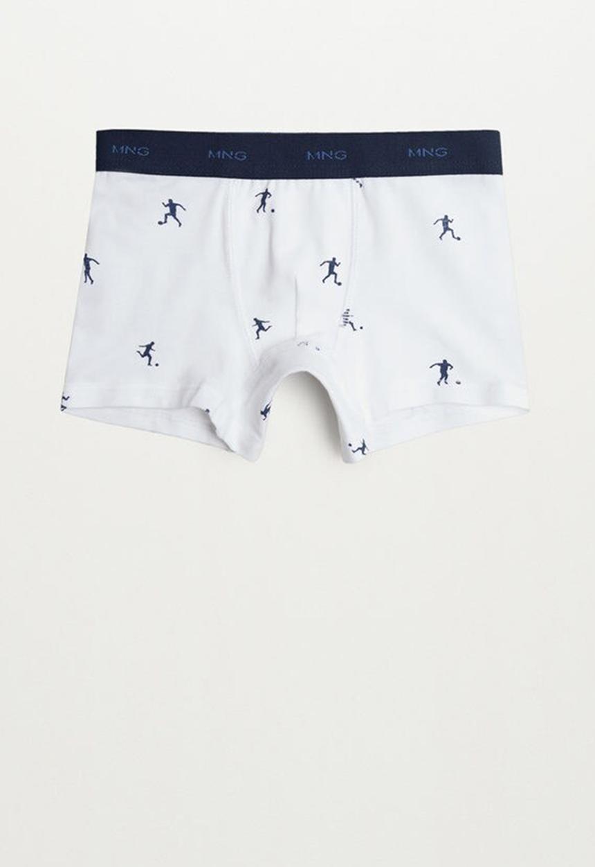 MANGO - Boxer futbolb 3-pack - white & navy