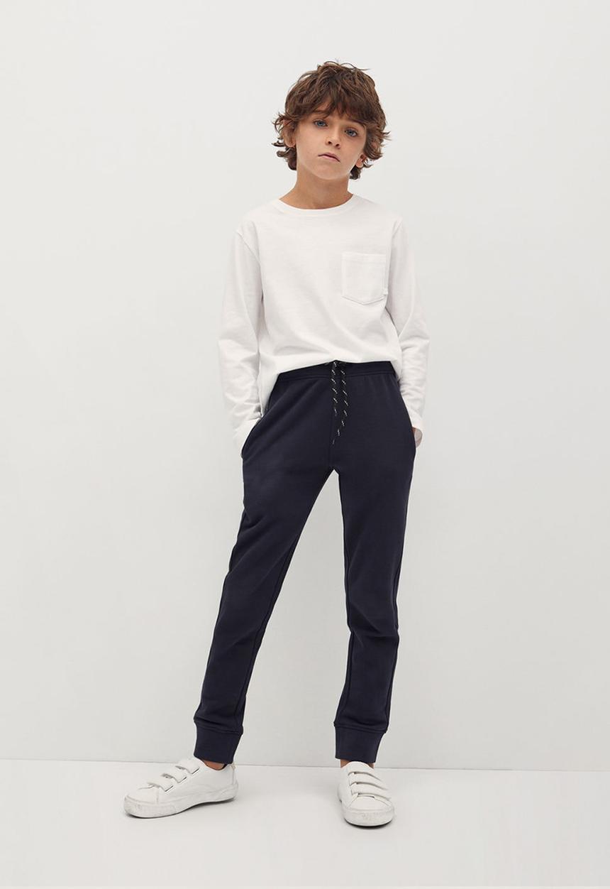 MANGO - Trousers francia7 - blue