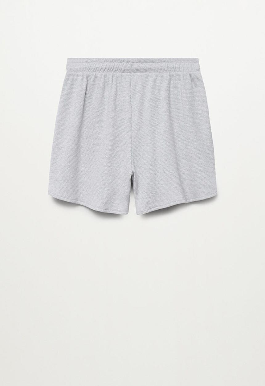 MANGO - Shorts gofrep - grey