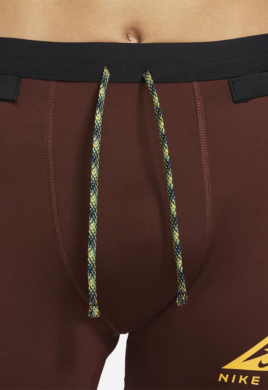 Nike - Nike Dri-FIT gx tight 3/4 - bronze eclipse/black/university gold