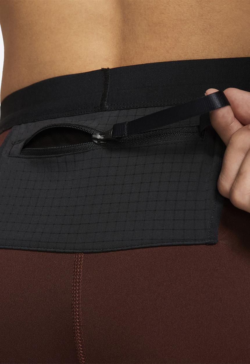 Nike - Nike Dri-FIT gx tight 3/4 - bronze eclipse/black/university gold