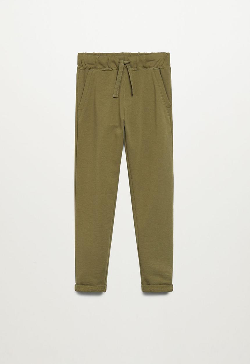 MANGO - Trousers ryan - green