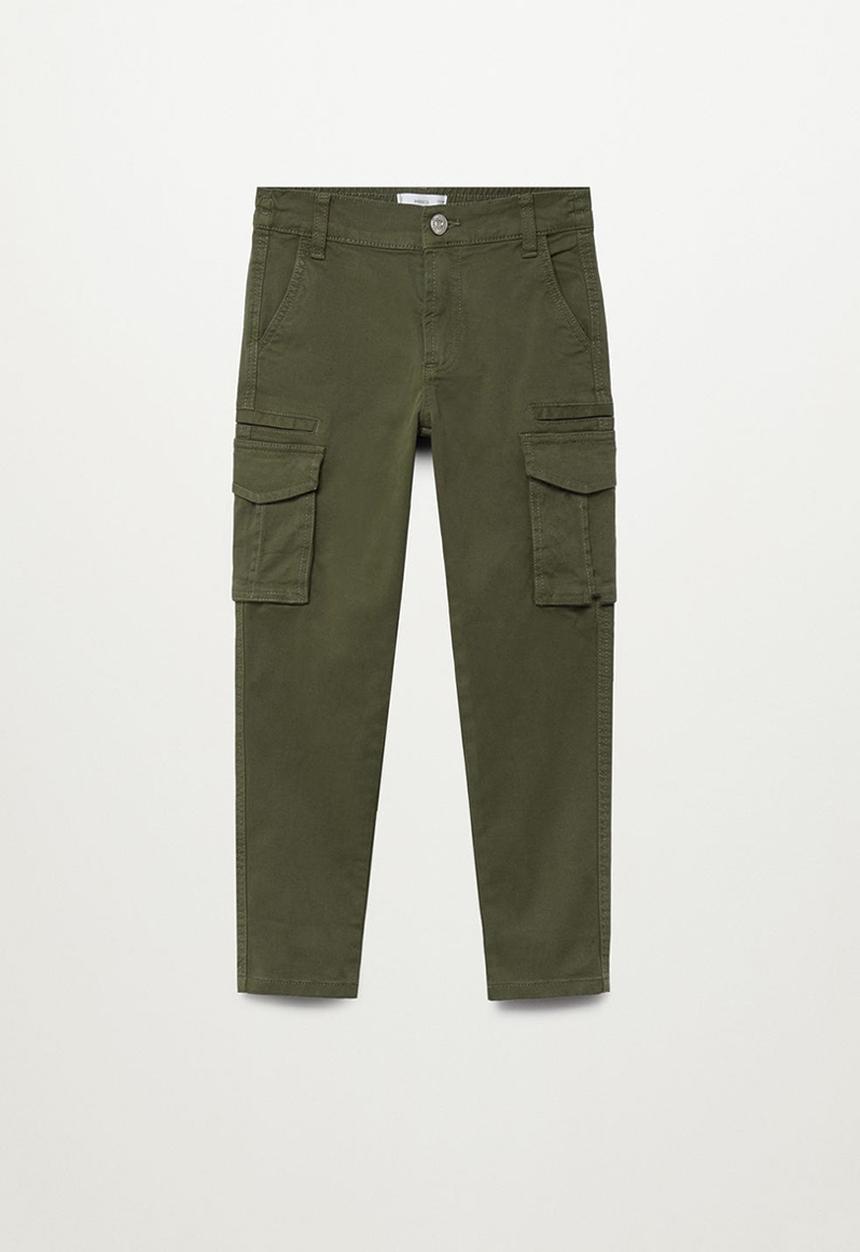 MANGO - Pantalon stuart - olive