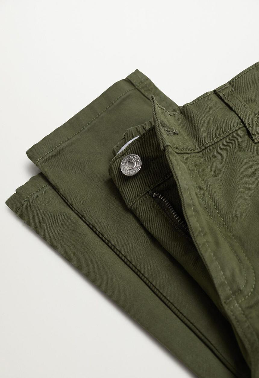 MANGO - Pantalon stuart - olive