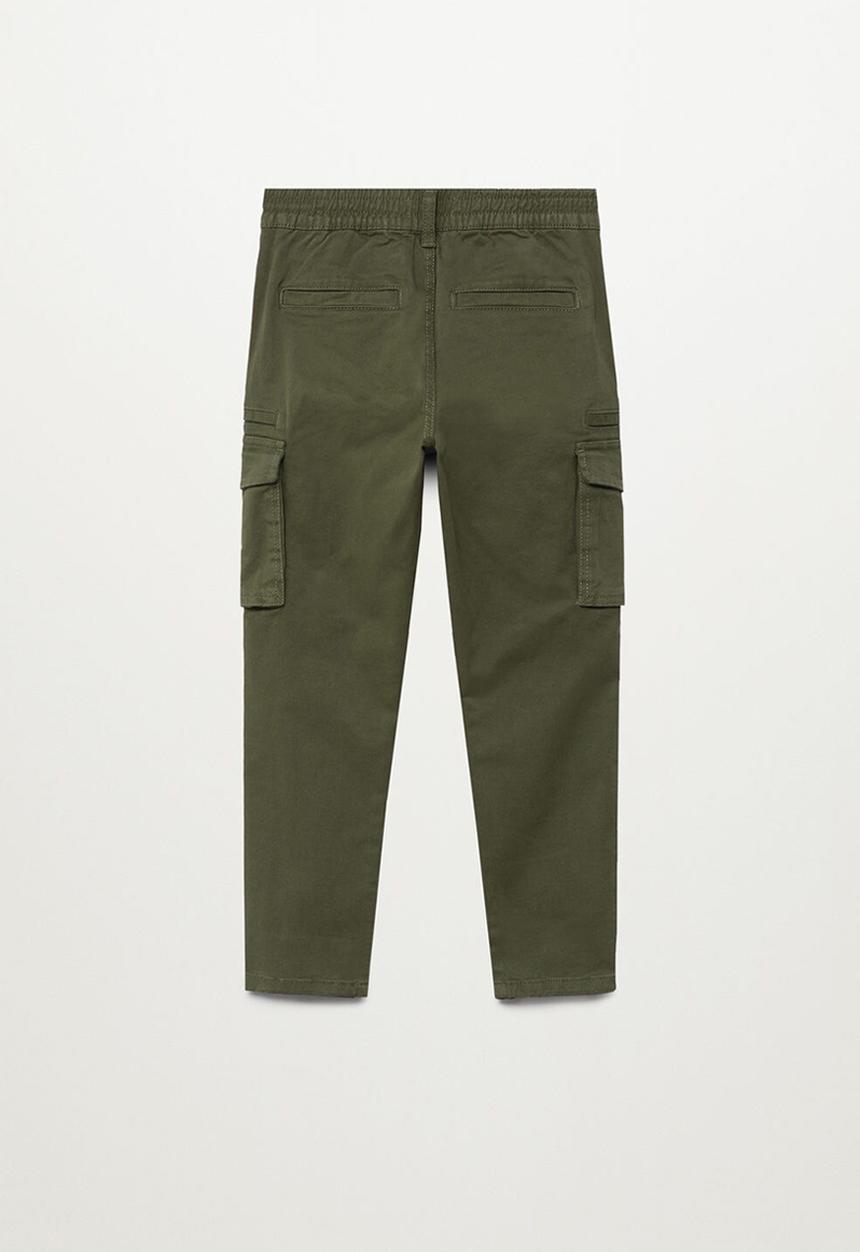 MANGO - Pantalon stuart - olive