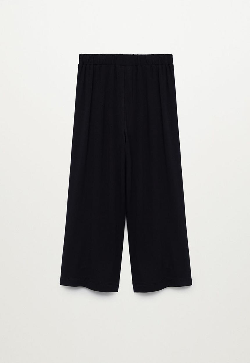 MANGO - Trousers monaco - black