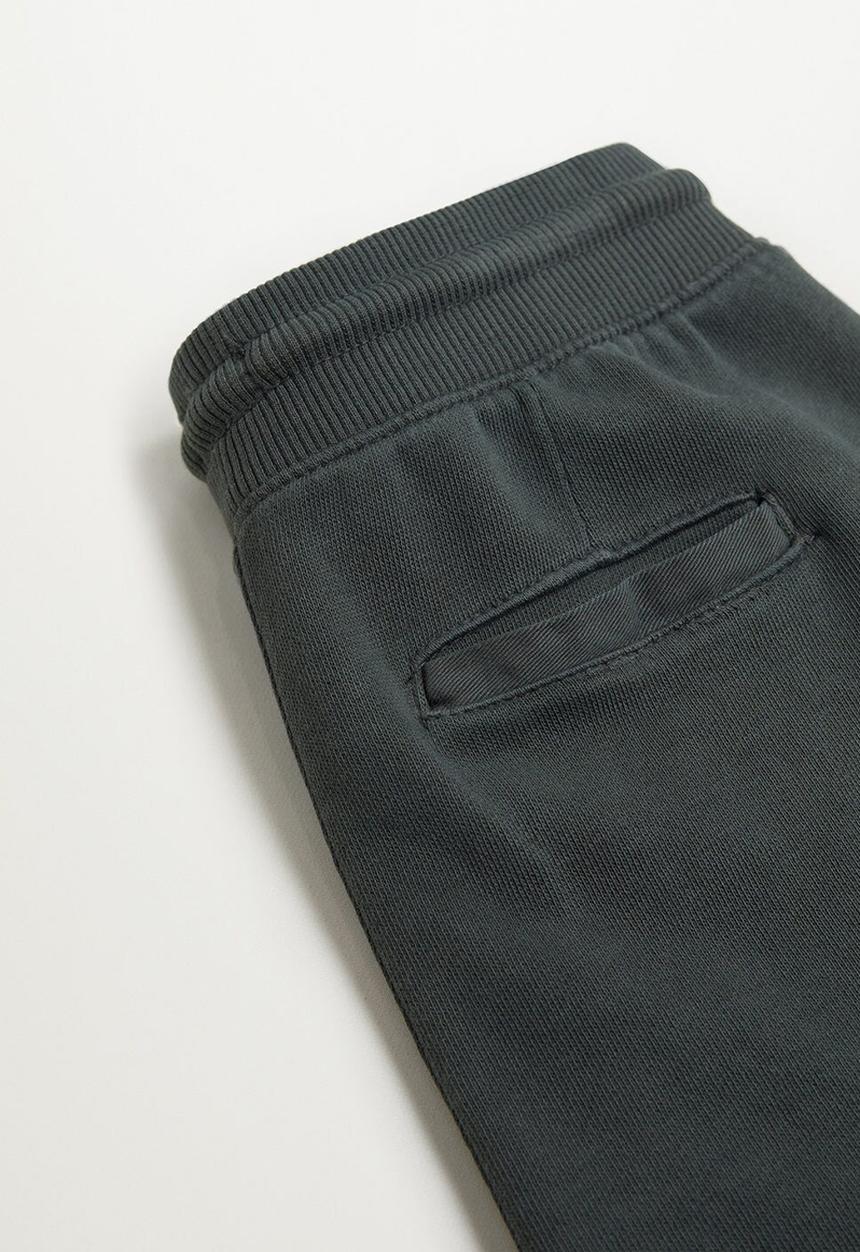 MANGO - Smart Jogger Trousers - black
