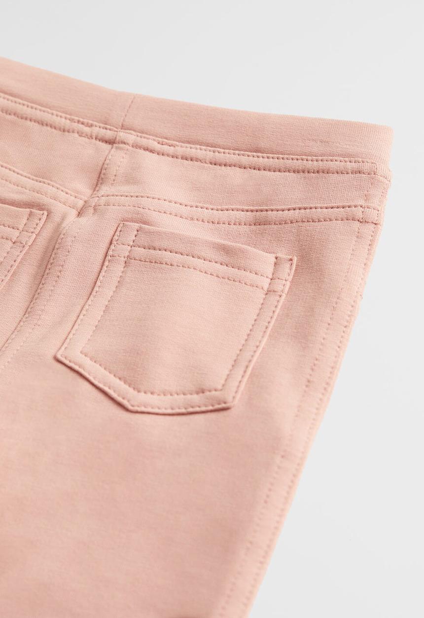 MANGO - Terry leggings - pink