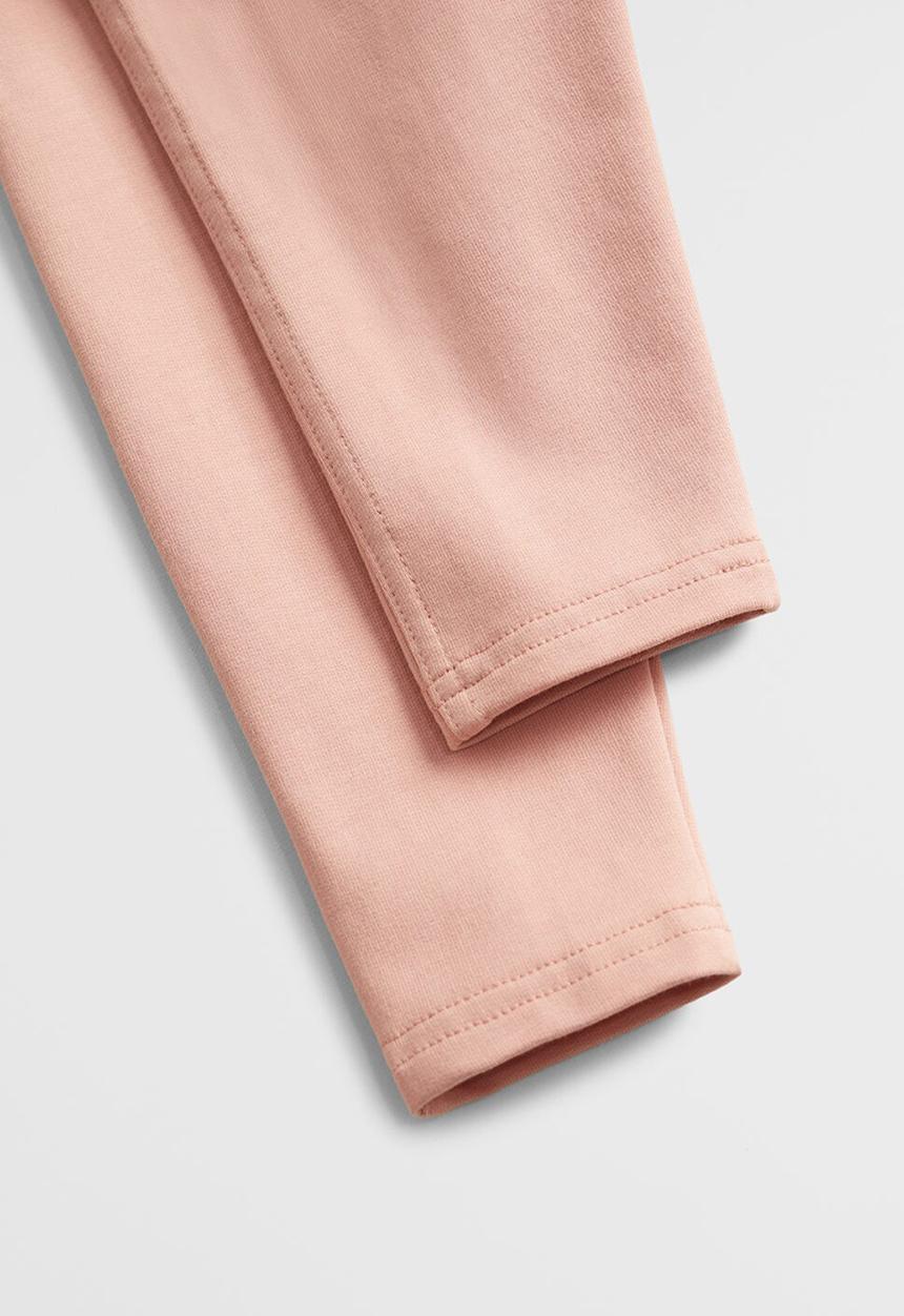MANGO - Terry leggings - pink