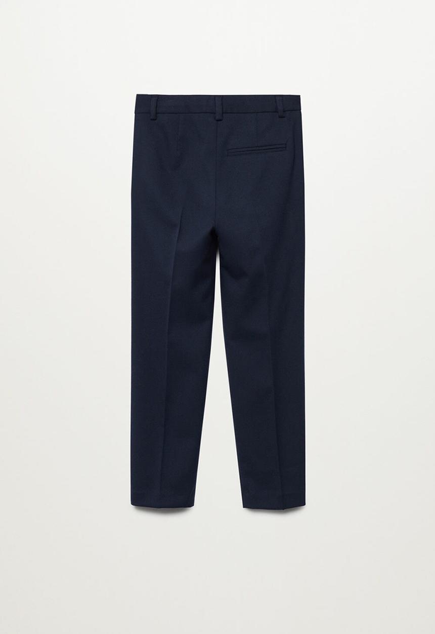 MANGO - Trousers russt8 - navy