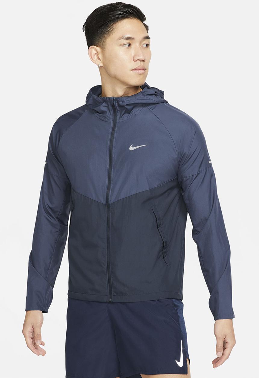 Nike - Nk rpl miler jkt - thunder blue/reflective silver