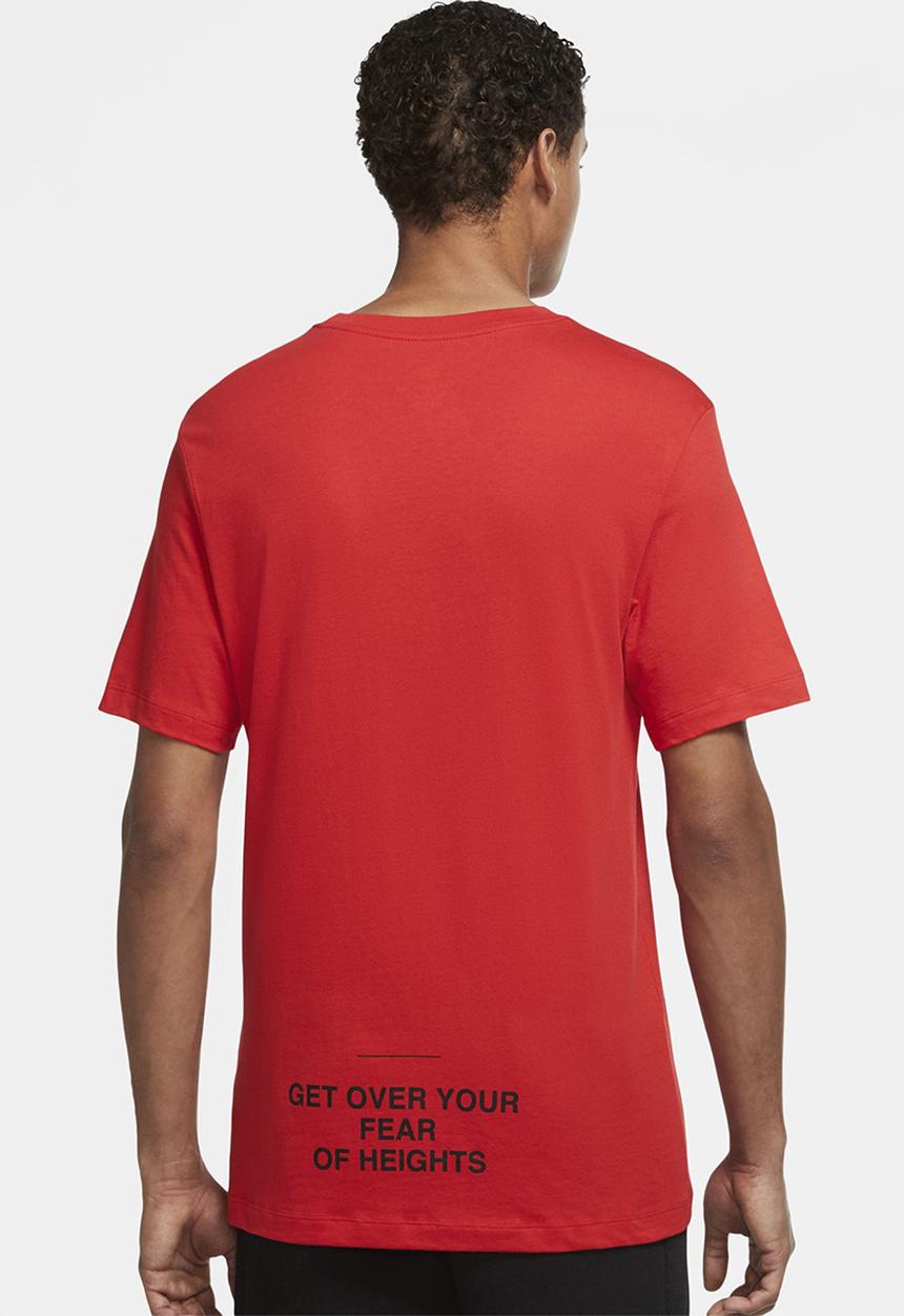 Nike - M nsw tee nike air gx hbr - university red