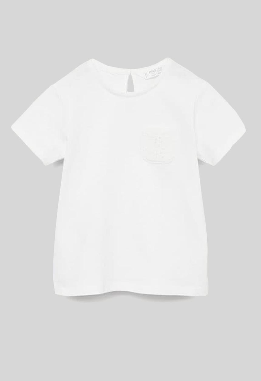 MANGO - Maria8 short sleeve tee - natural