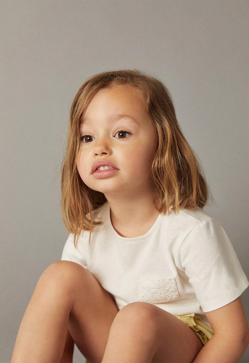 MANGO - Maria8 short sleeve tee - natural
