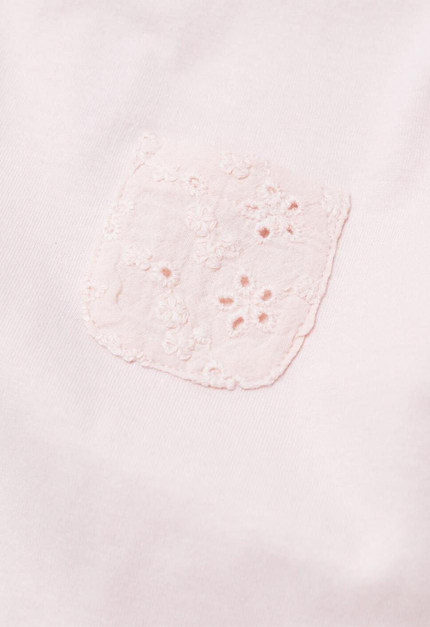 MANGO - Maria8 short sleeve tee - medium pink