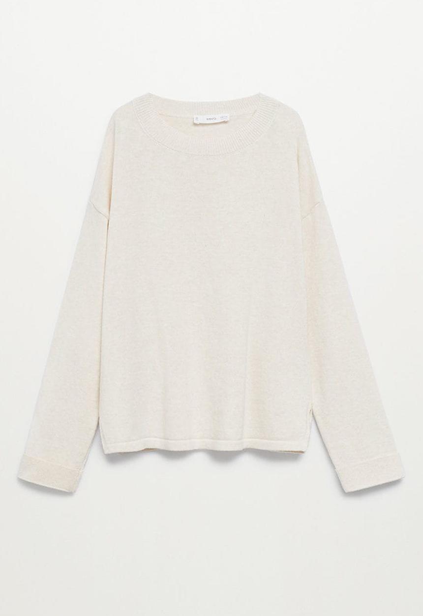 MANGO - Sweater meg - natural