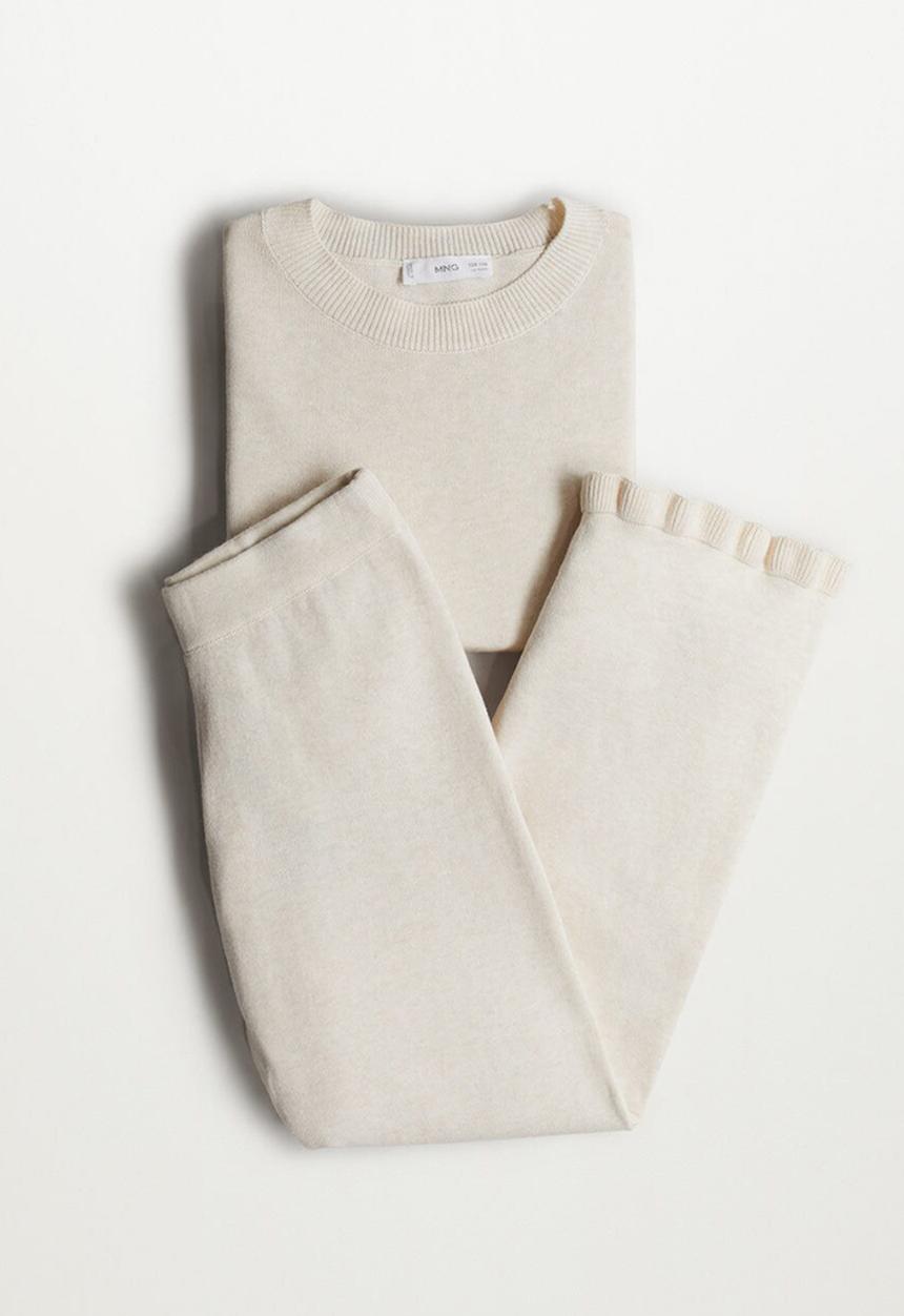 MANGO - Sweater meg - natural