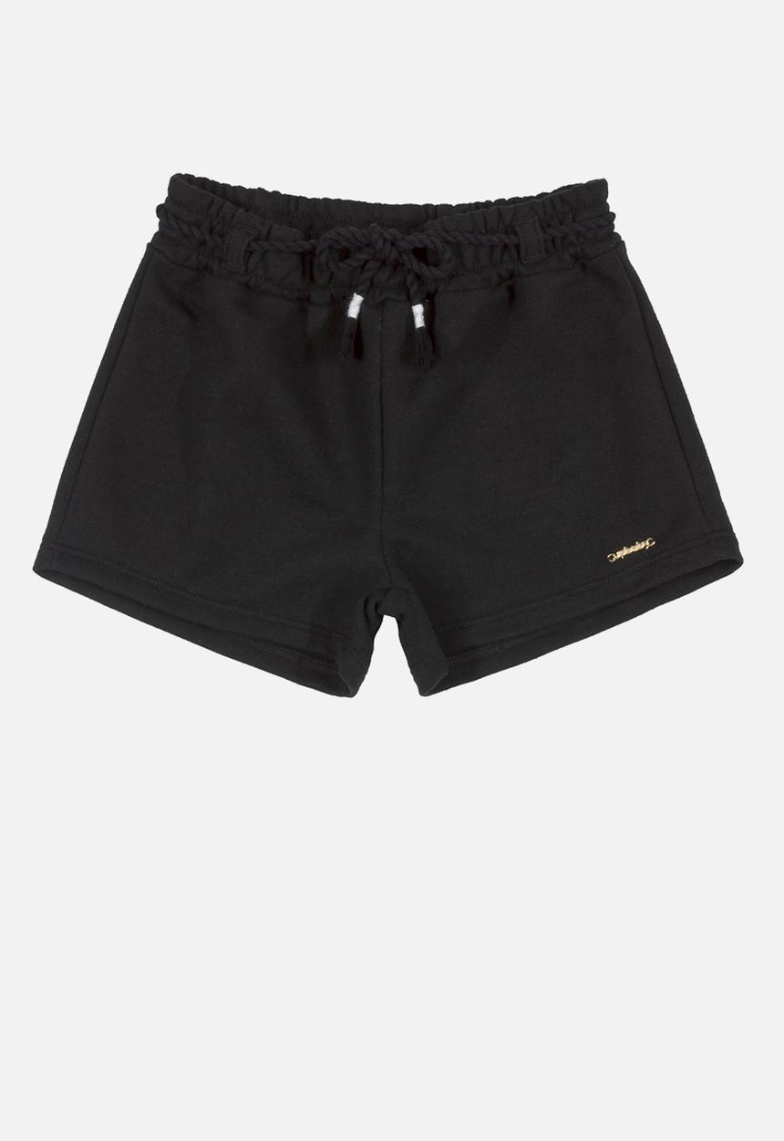 UP Baby - Heart tee & shorts set - black