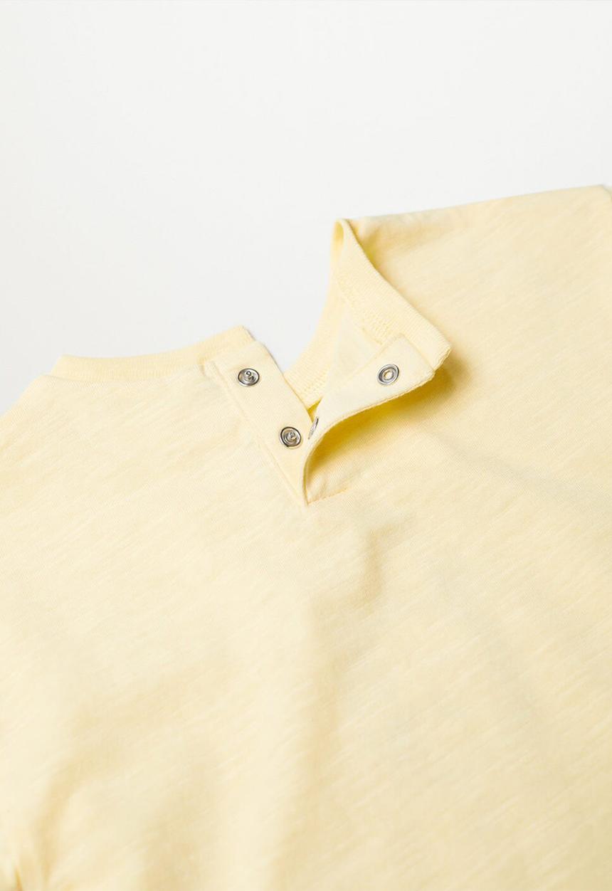 MANGO - T-shirt objects - yellow