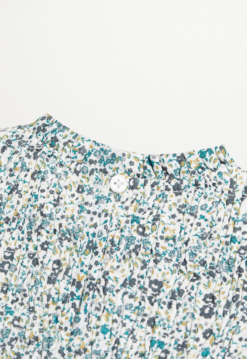 MANGO - Dress blume - blue