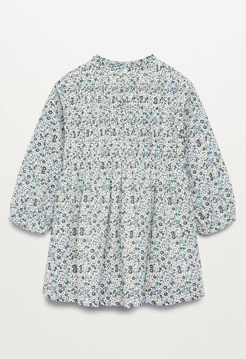 MANGO - Dress blume - blue
