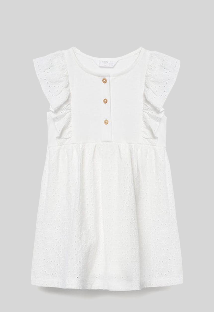 MANGO - Dress susana - white
