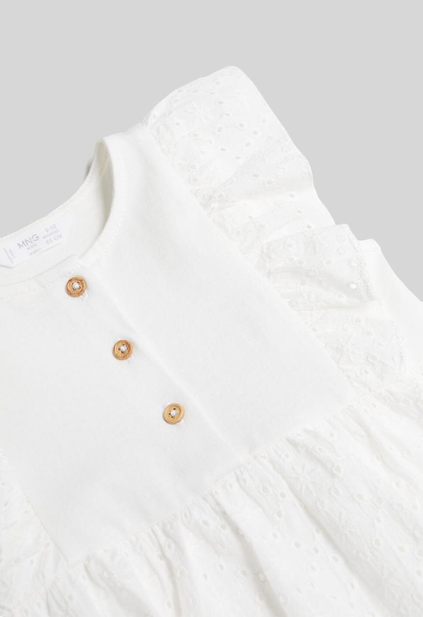 MANGO - Dress susana - white
