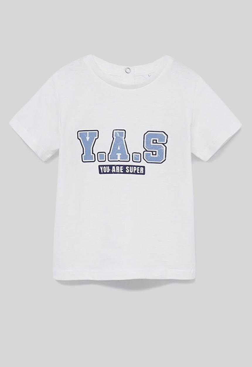 MANGO - T-shirt yas - white