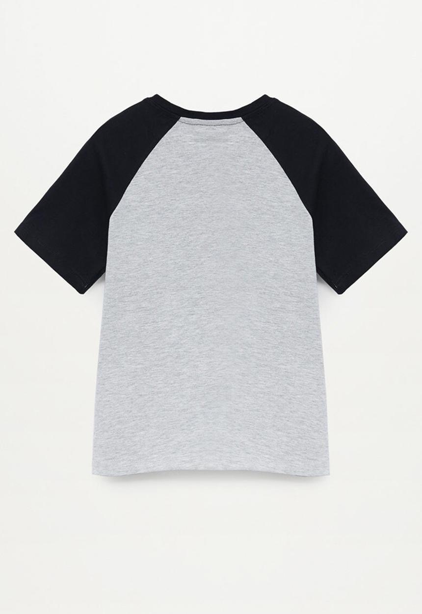 MANGO - T-shirt skills - grey