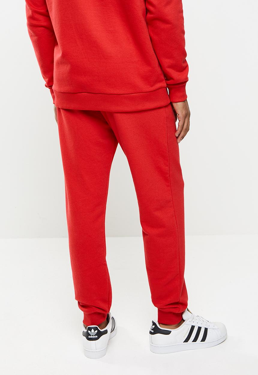 adidas Originals - 3d tref sweat pant - scarlet