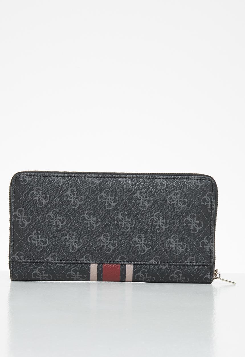 GUESS - Jensen slg cheque organizer - charcoal