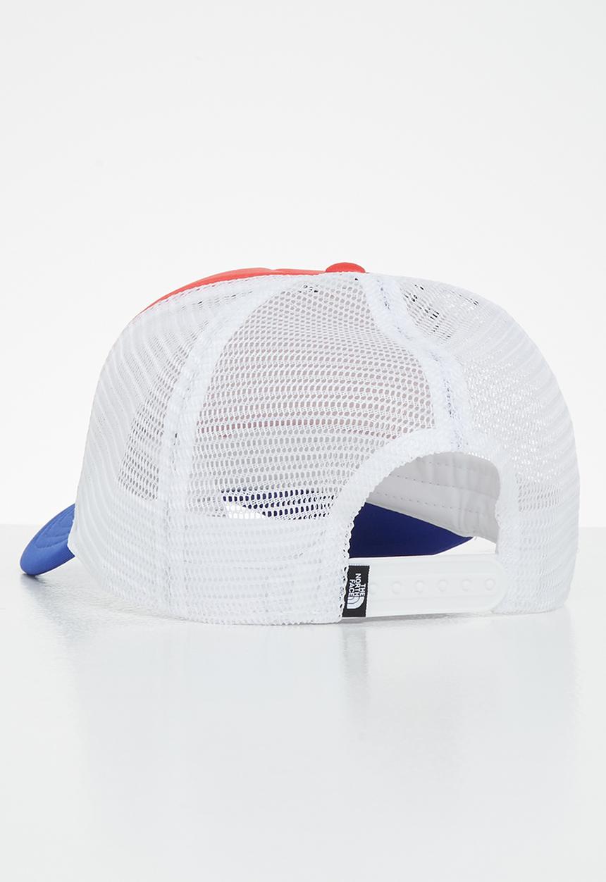 The North Face - Tnf logo trucker - blue & red