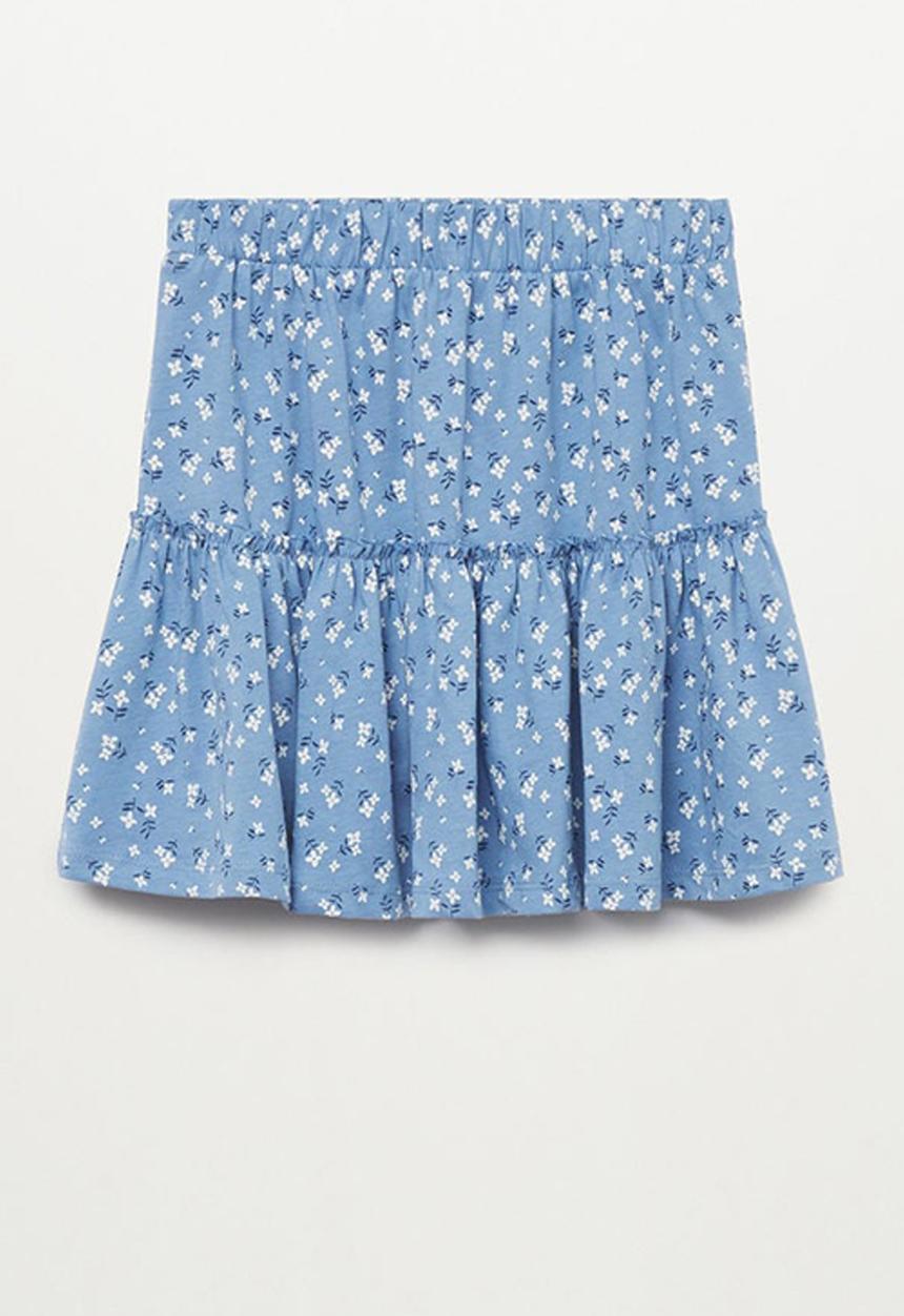 MANGO - Falda costa - blue