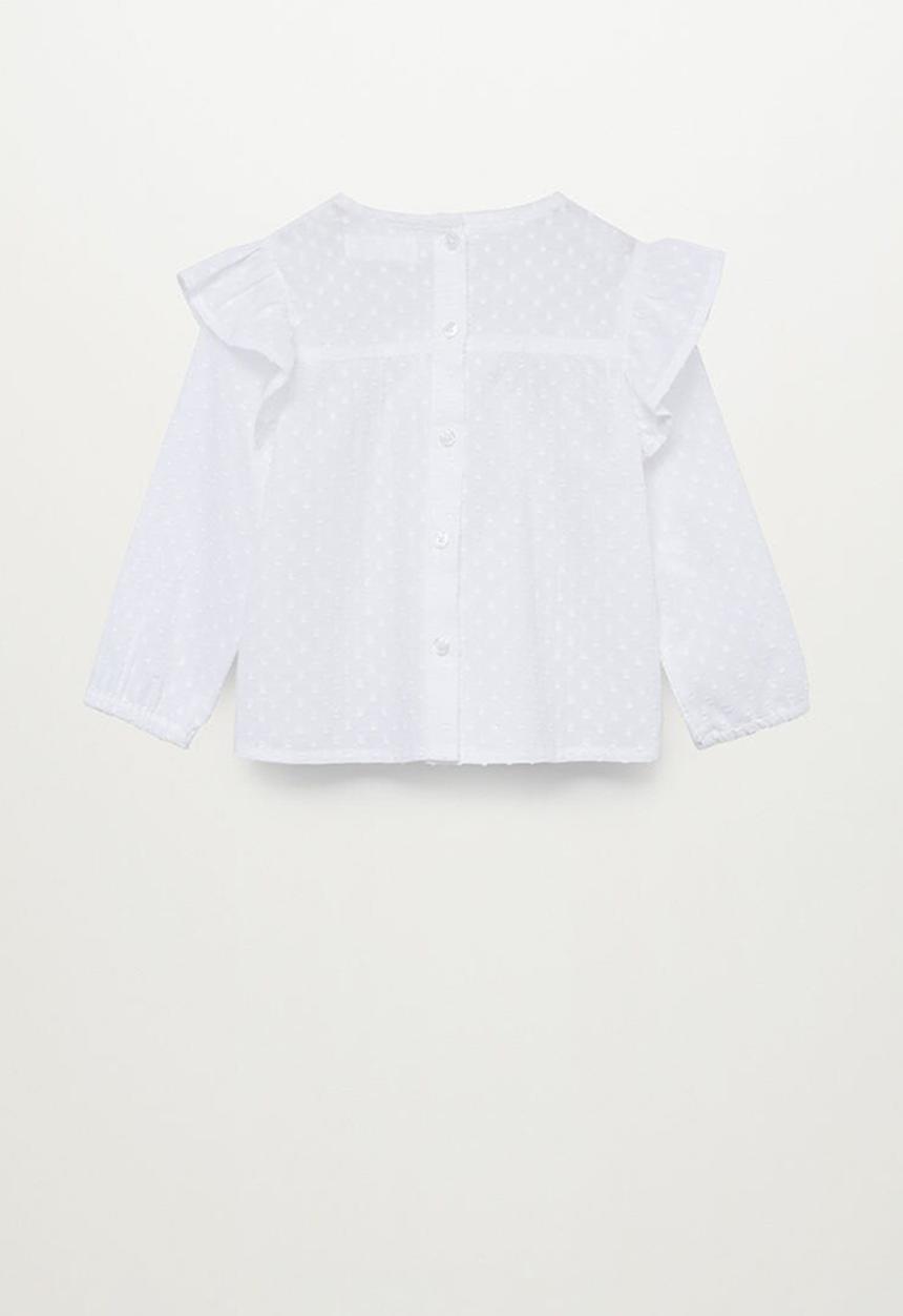 MANGO - Eva long sleeve shirt - natural
