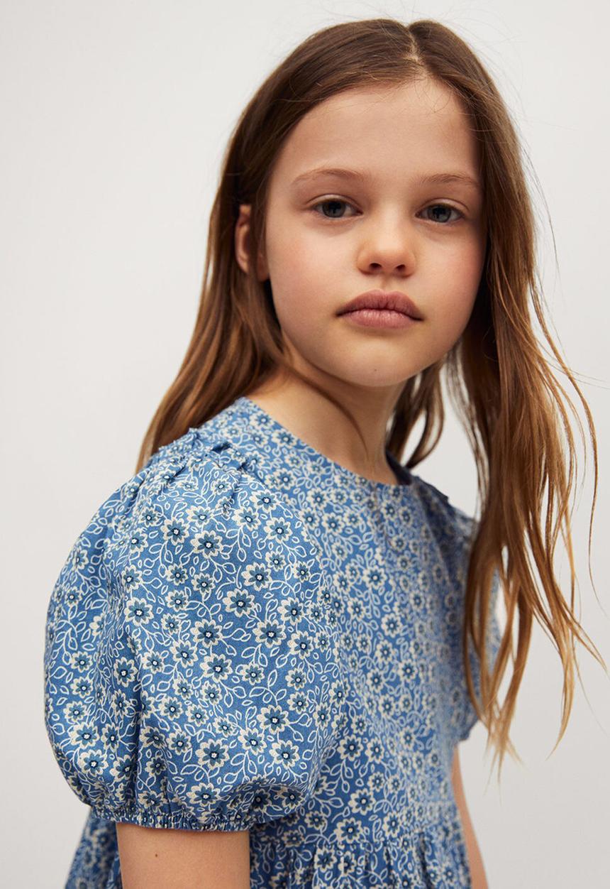 MANGO - Vivian dress - blue