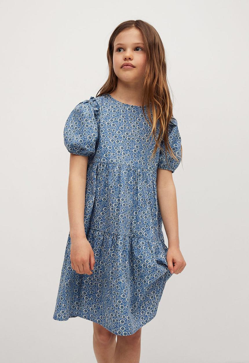 MANGO - Vivian dress - blue