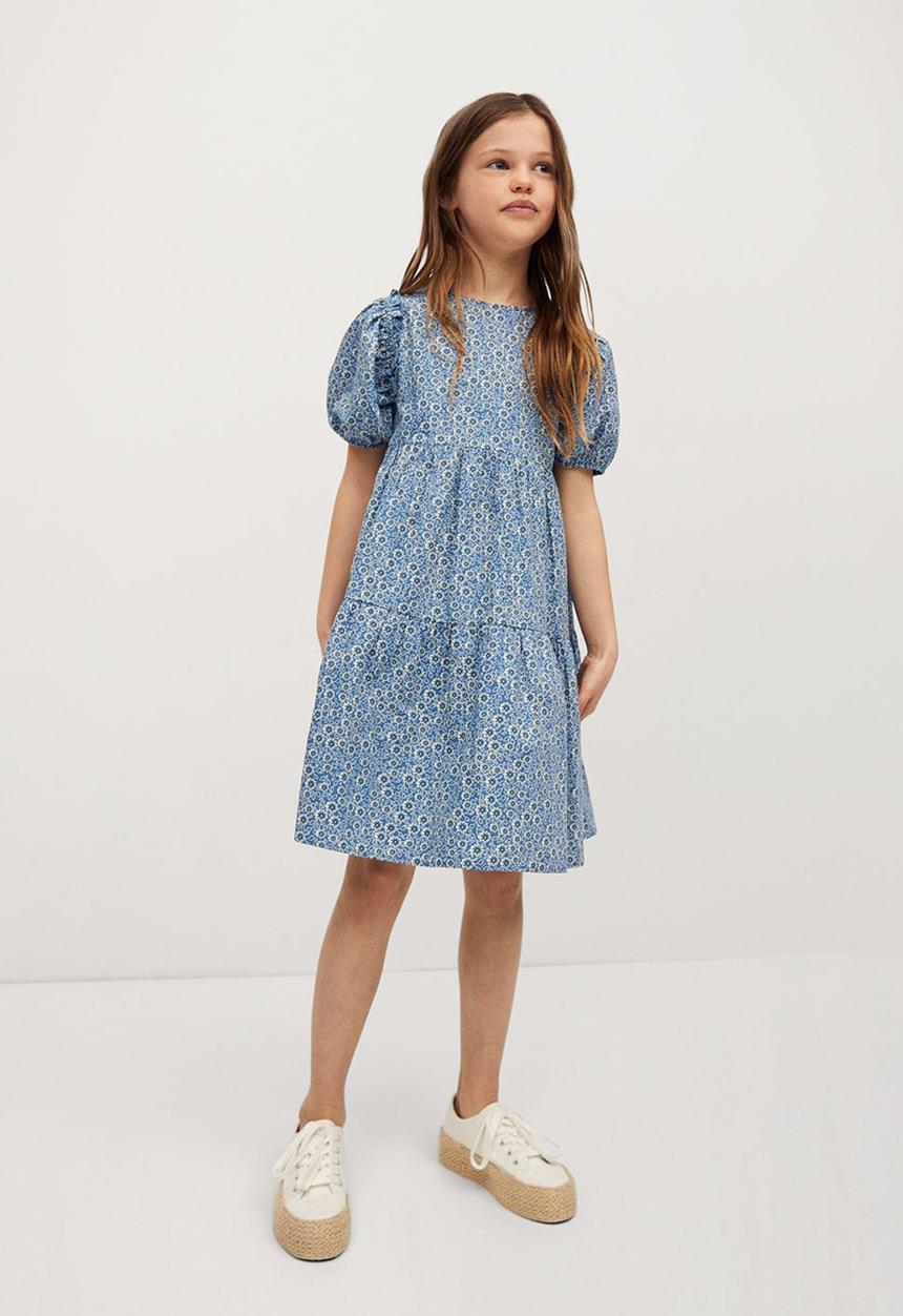MANGO - Vivian dress - blue