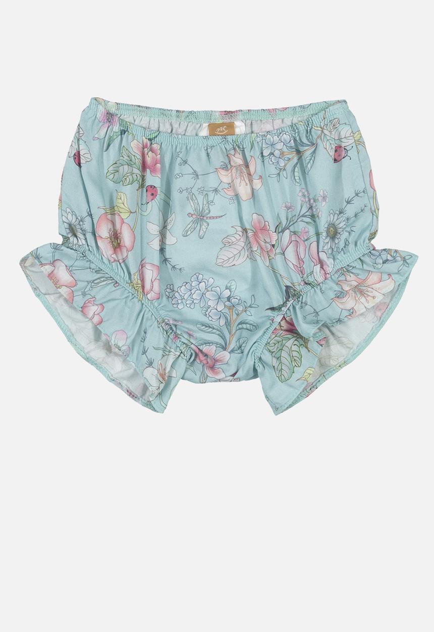 UP Baby - Tee & woven shorts set - blue