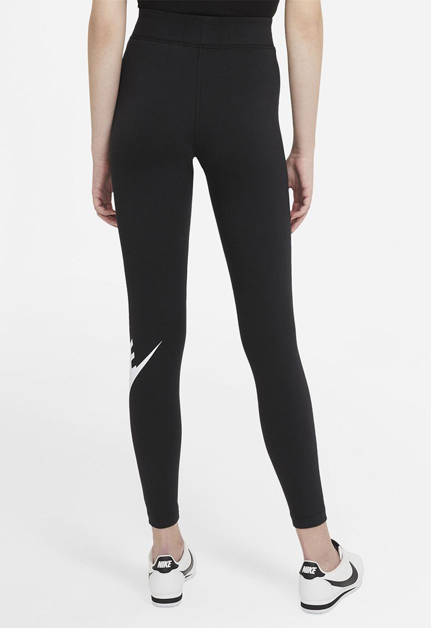 Nike - Plus nsw essential high rise leggings - black/white