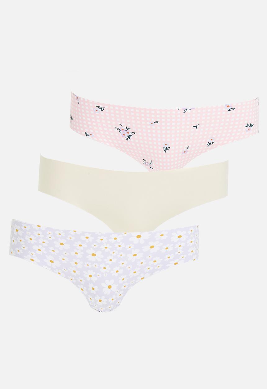 Cotton On - The invisible bikini brief 3 pack - multi 