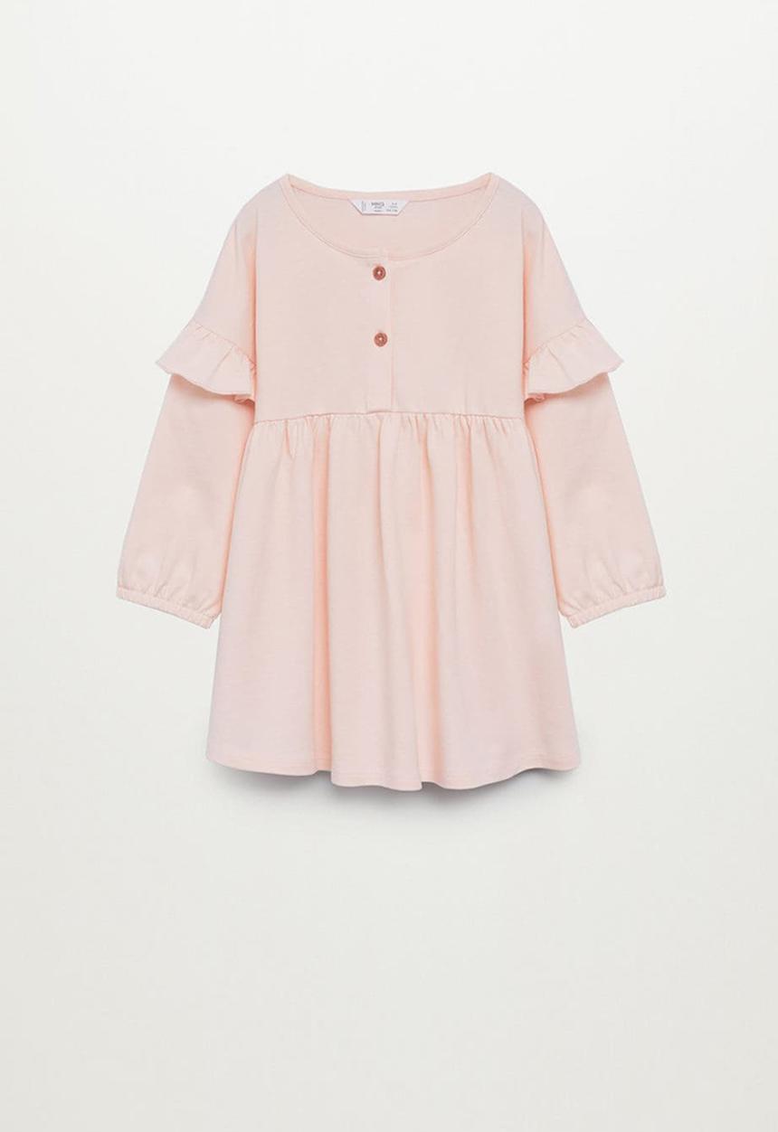 MANGO - Roberta dress - pastel pink