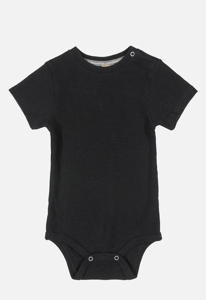 UP Baby - Cat dungaree & babygrow set - black