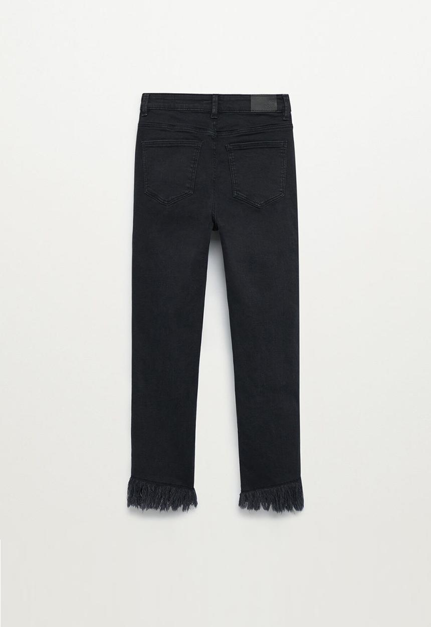 MANGO - Jeans shark - black