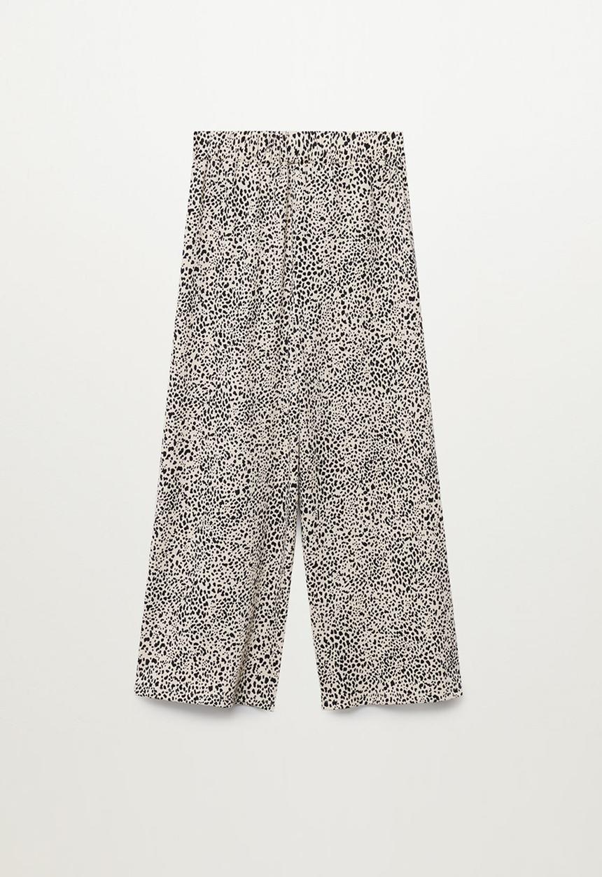 MANGO - Trousers leopart - multi