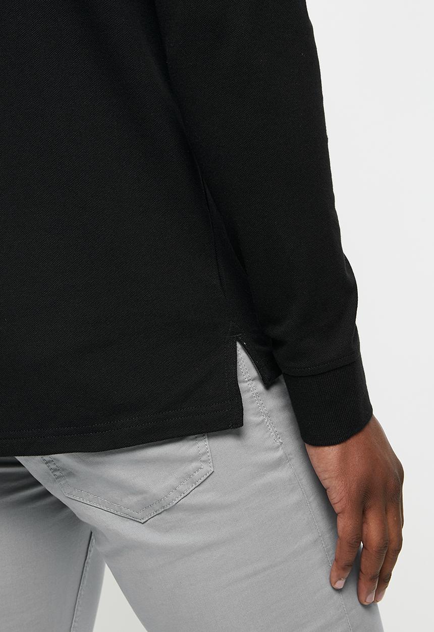 POLO - Justin custom fit golfer - black